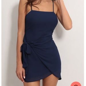 Lucy in the Sky double tie wrap dress